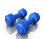 Body Maxx 70 Kg PVC Weight Plates, 5 and 3 ft Rod, 2 D. Rods Home Gym Equipment Dumbbell Set.